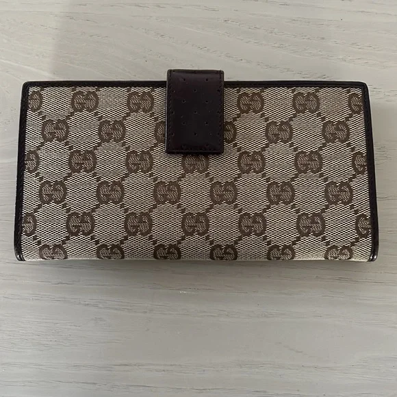 Gucci Ophidia Cream and Brown Wallet with Iconic GG Monogram. OBO. - Picture 2 of 8